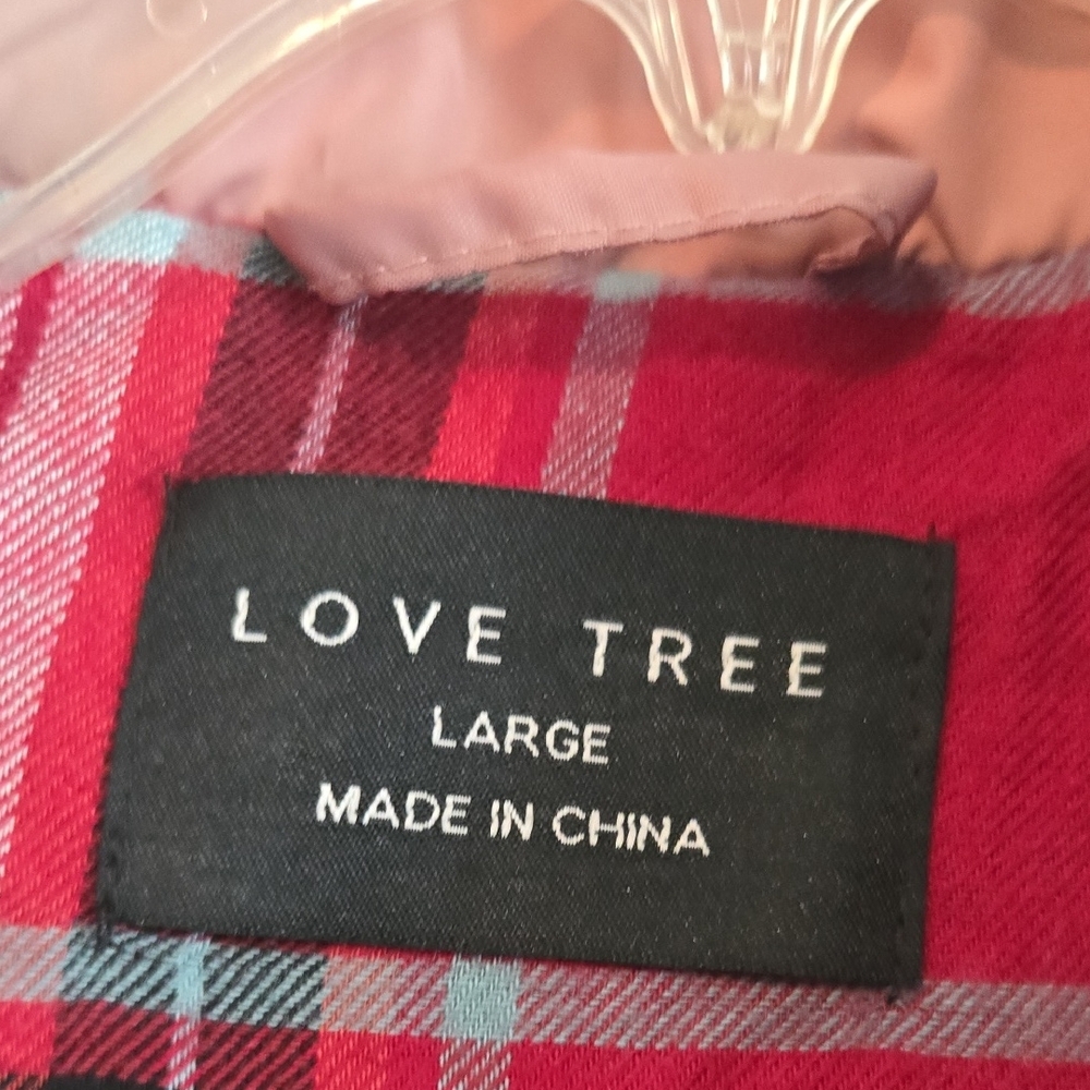 Love Tree Blush Quilted Puffer Jacket - Picture 3 of 4